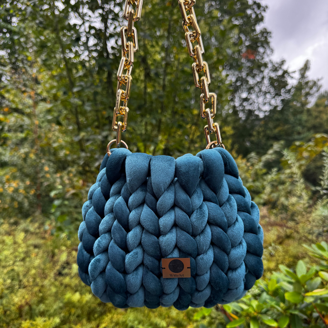Bubble Bag Petrol Blue