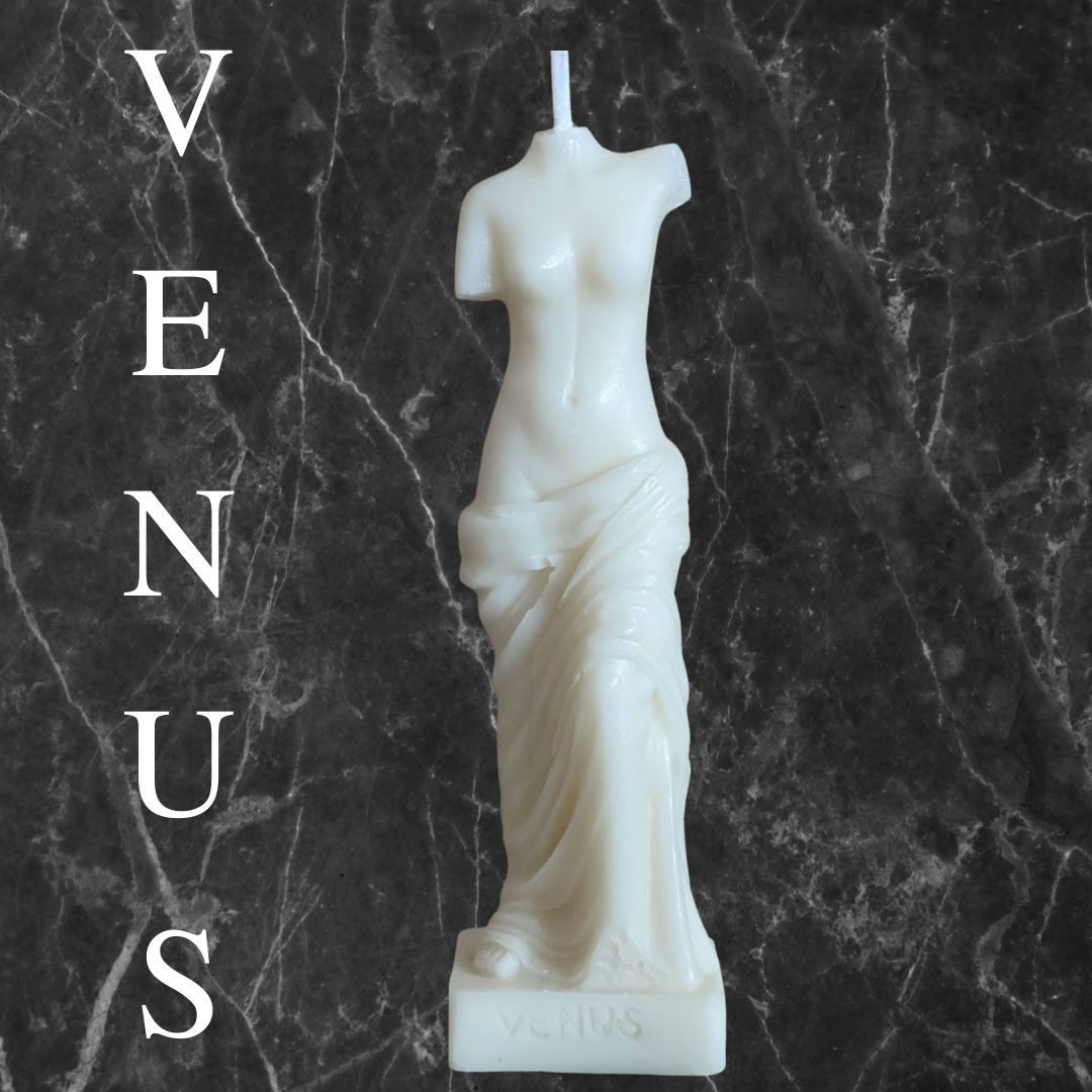 V E N U S candle - Witte Art