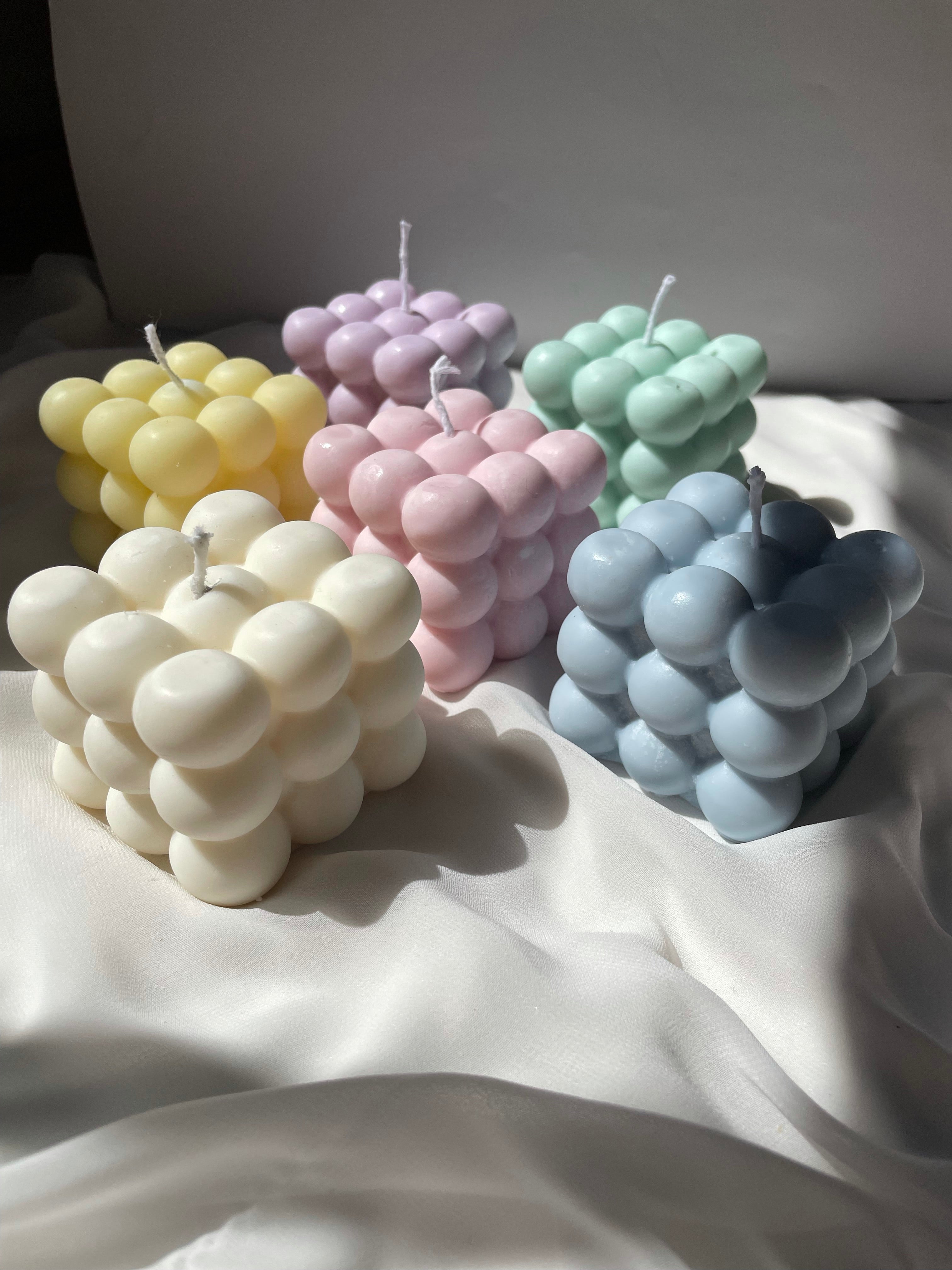T H E C U B E candle | Witte Art