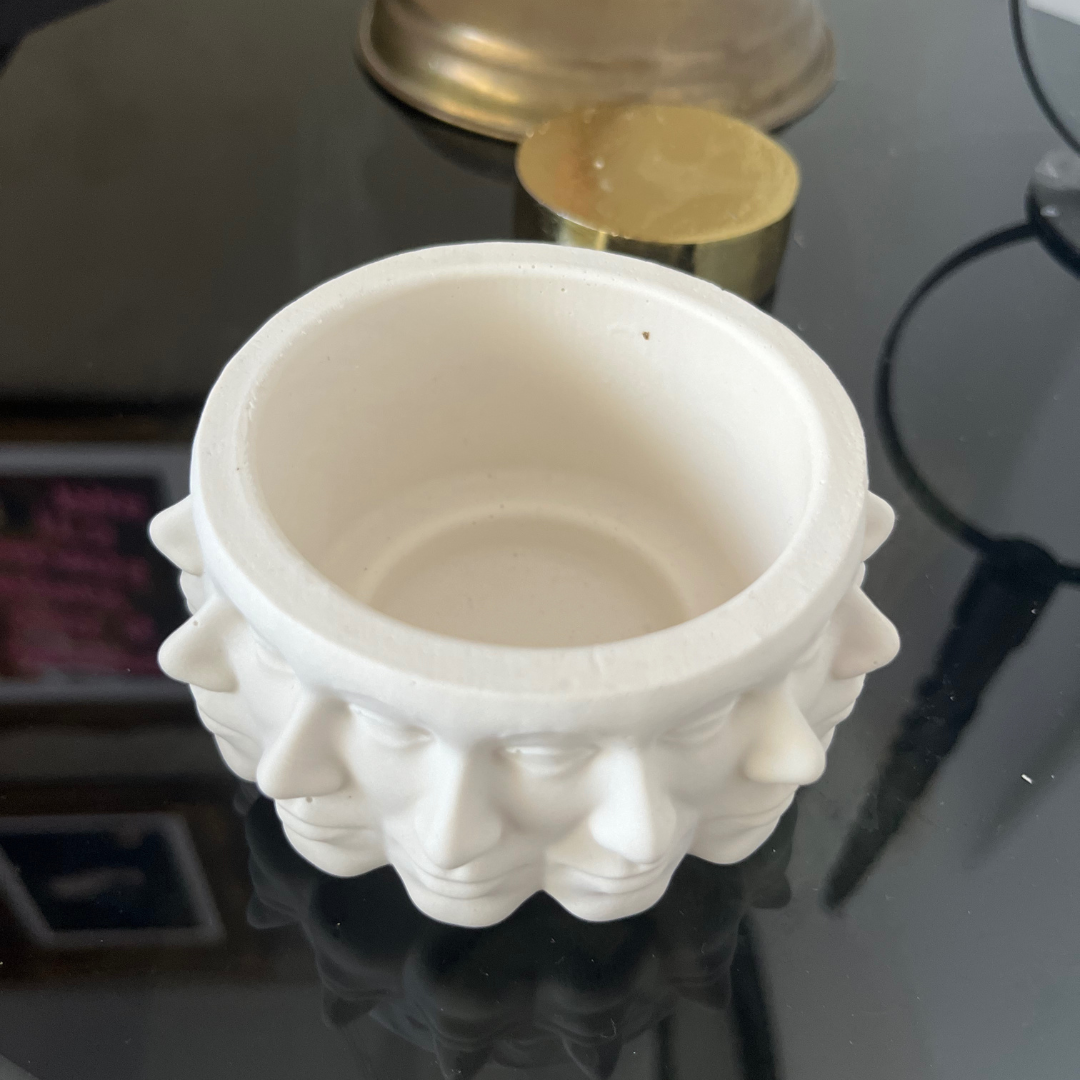 C A T Y Vase White