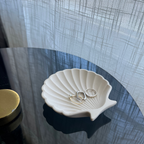 S H E L L Y Tray White - Witte Art