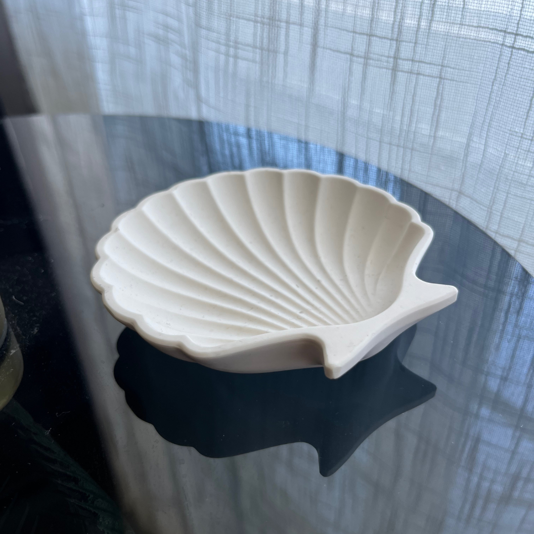 S H E L L Y Tray White - Witte Art