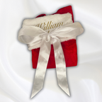 Christmas stocking with name - Red