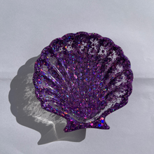 Load image into Gallery viewer, S H E L L Y Tray Purple Glitter - Witte Art
