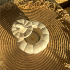 Decorative Pumpkin Large – Beige Marble