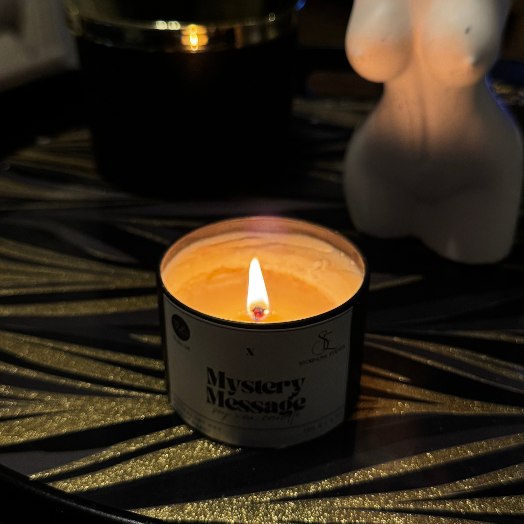 Mystery Message Candle - Witte Art