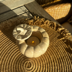 Decorative Pumpkin Large – Brown marble