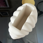 M O L L Y  Vase White