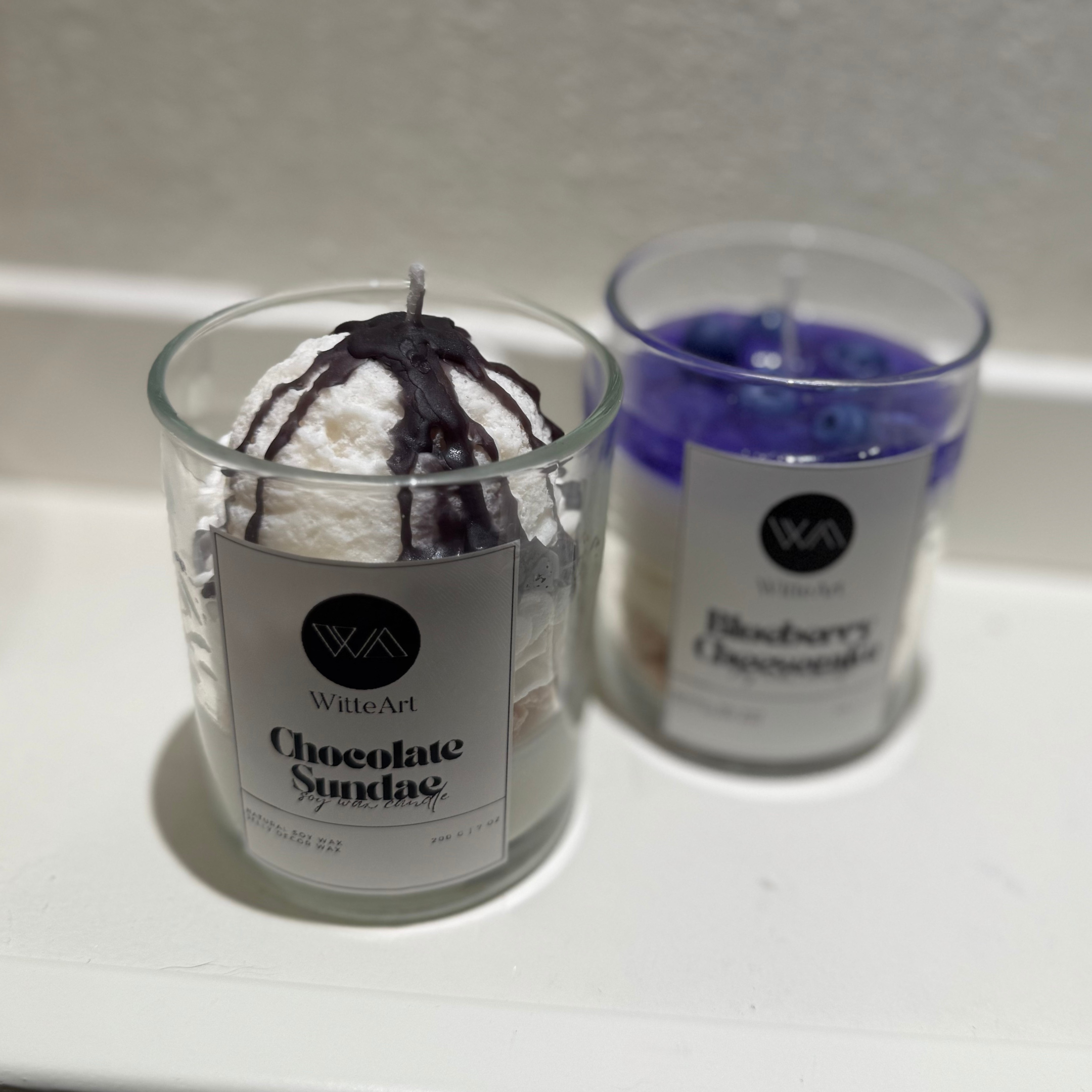 Chocolate Sundae Candle