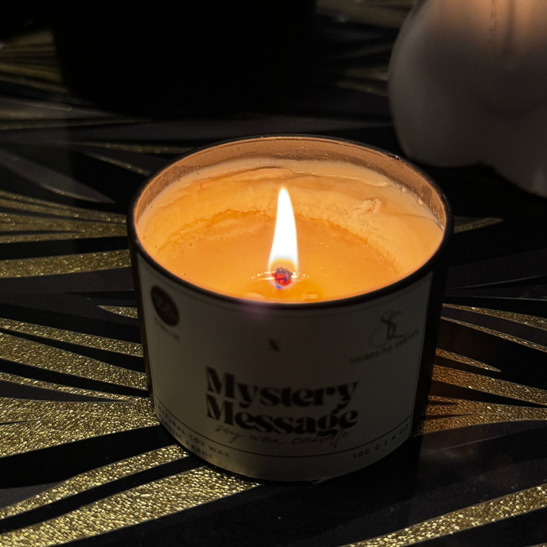 Mystery Message Candle - Witte Art