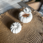 Decorative Pumpkin Large – White