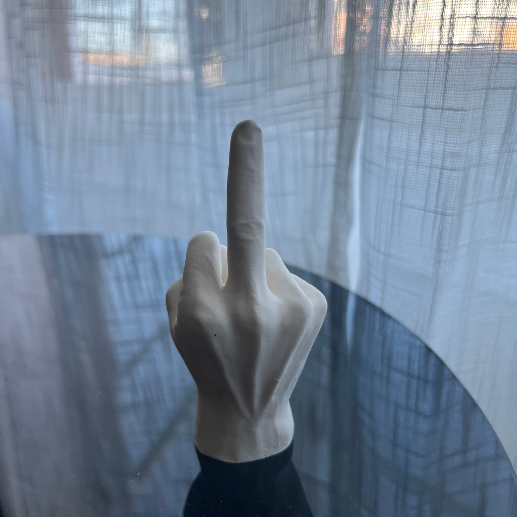 F U Ring holder White - Witte Art