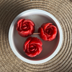 ROSE Bowl Candle – Decorative Floral Candle