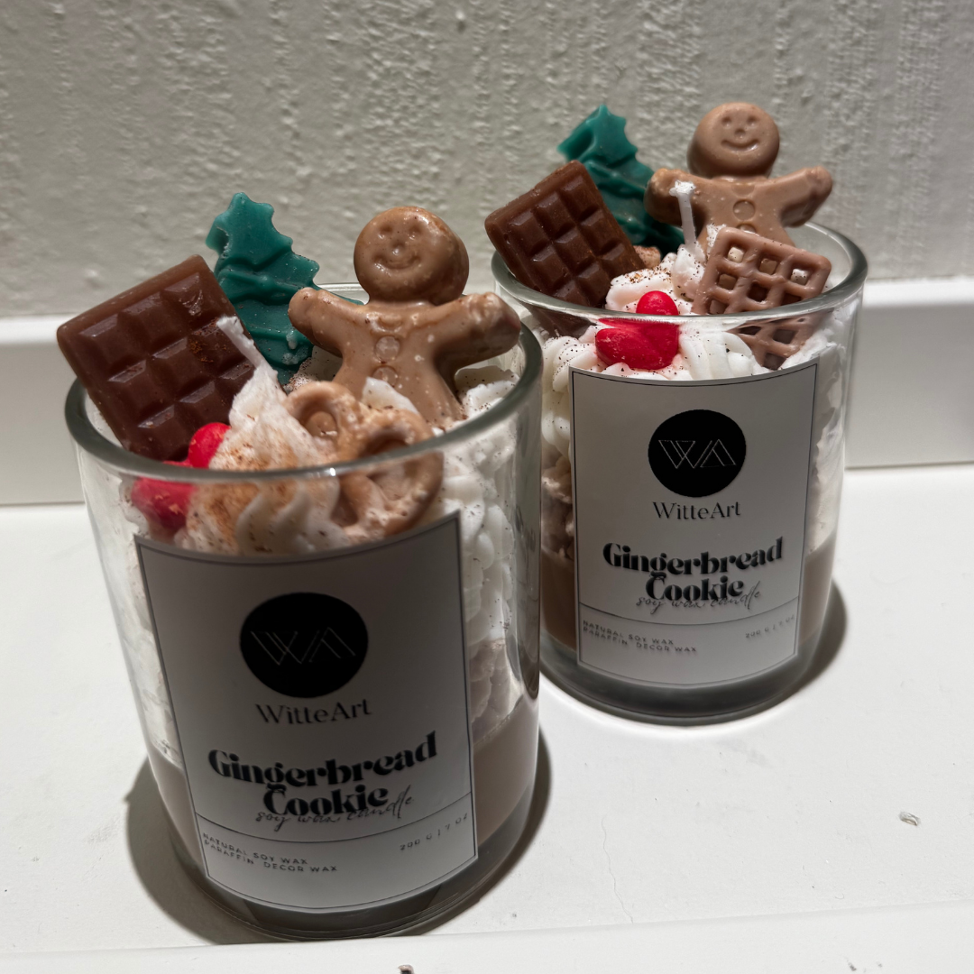 Gingerbread Cookie Candle - Limited Edition Christmas Candle