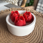 ROSE Bowl Candle – Decorative Floral Candle