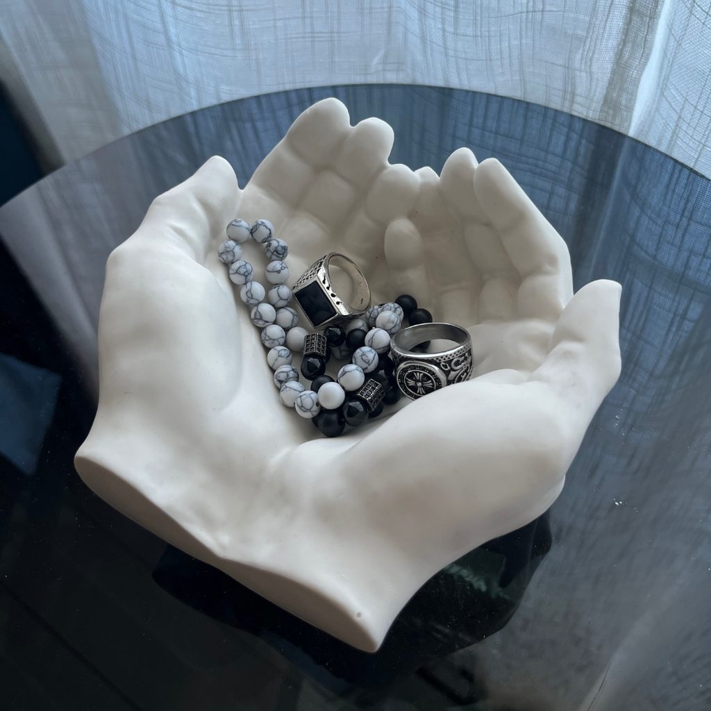 A D A M  hand tray - Witte Art