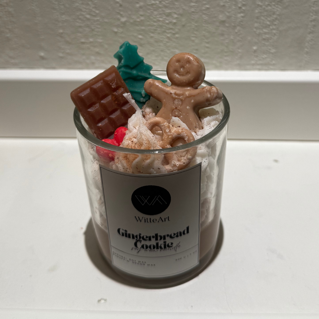 Gingerbread Cookie Candle - Limited Edition Christmas Candle