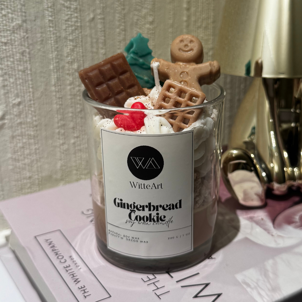 Gingerbread Cookie Candle - Limited Edition Christmas Candle