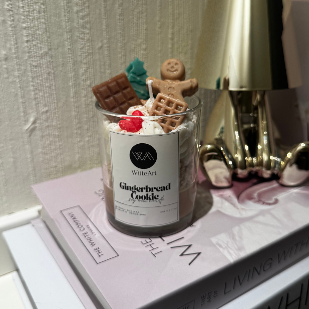 Gingerbread Cookie Candle - Limited Edition Christmas Candle