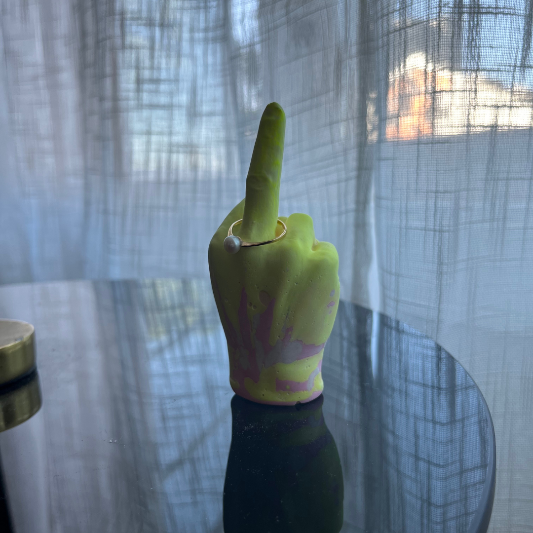 F U Ring holder Summer sorbet - Witte Art