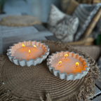 Waffle Tray Small Beige Marble