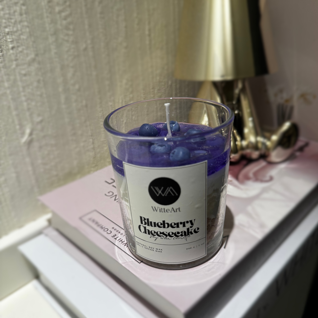 Blueberry Cheesecake Candle
