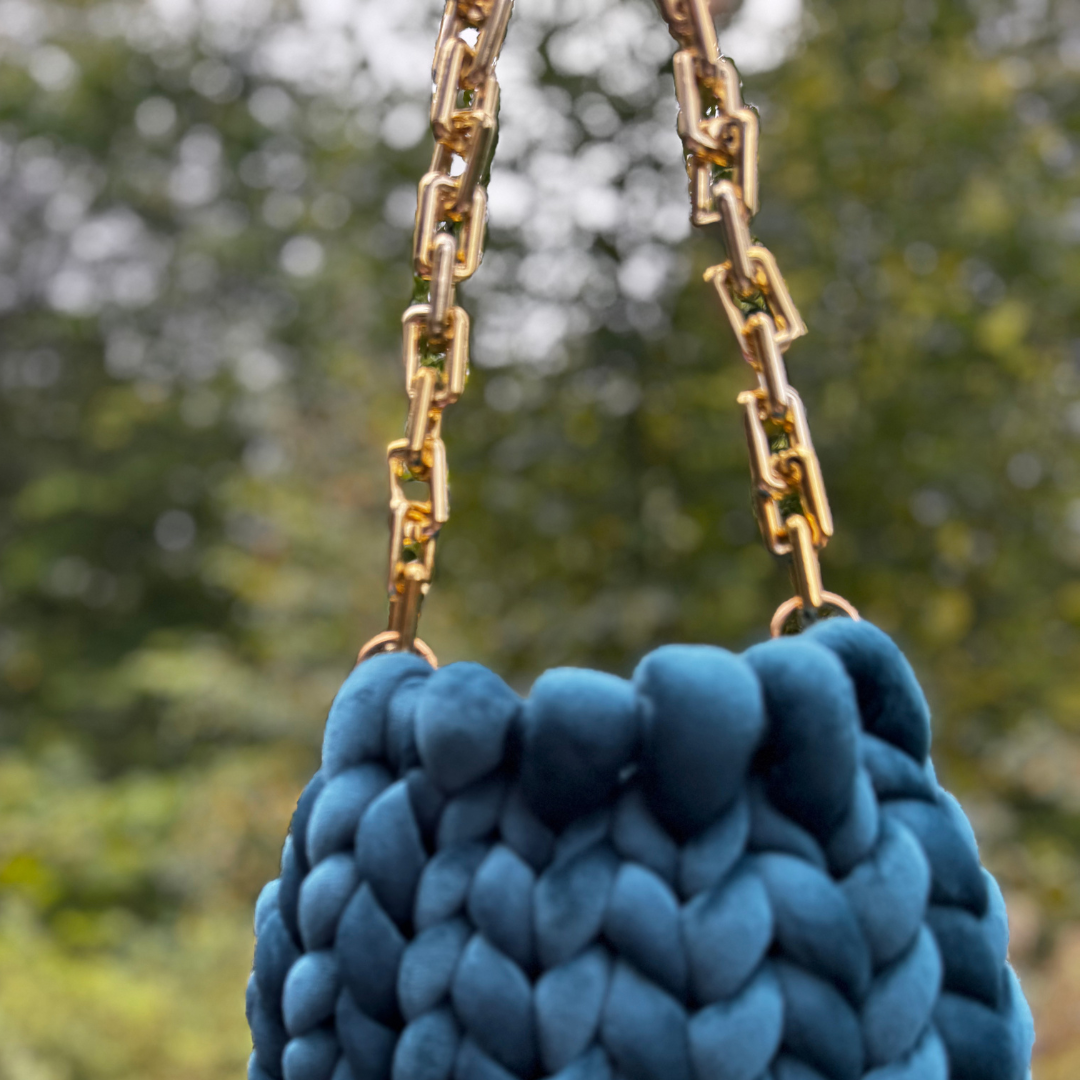 Bubble Bag Petrol Blue
