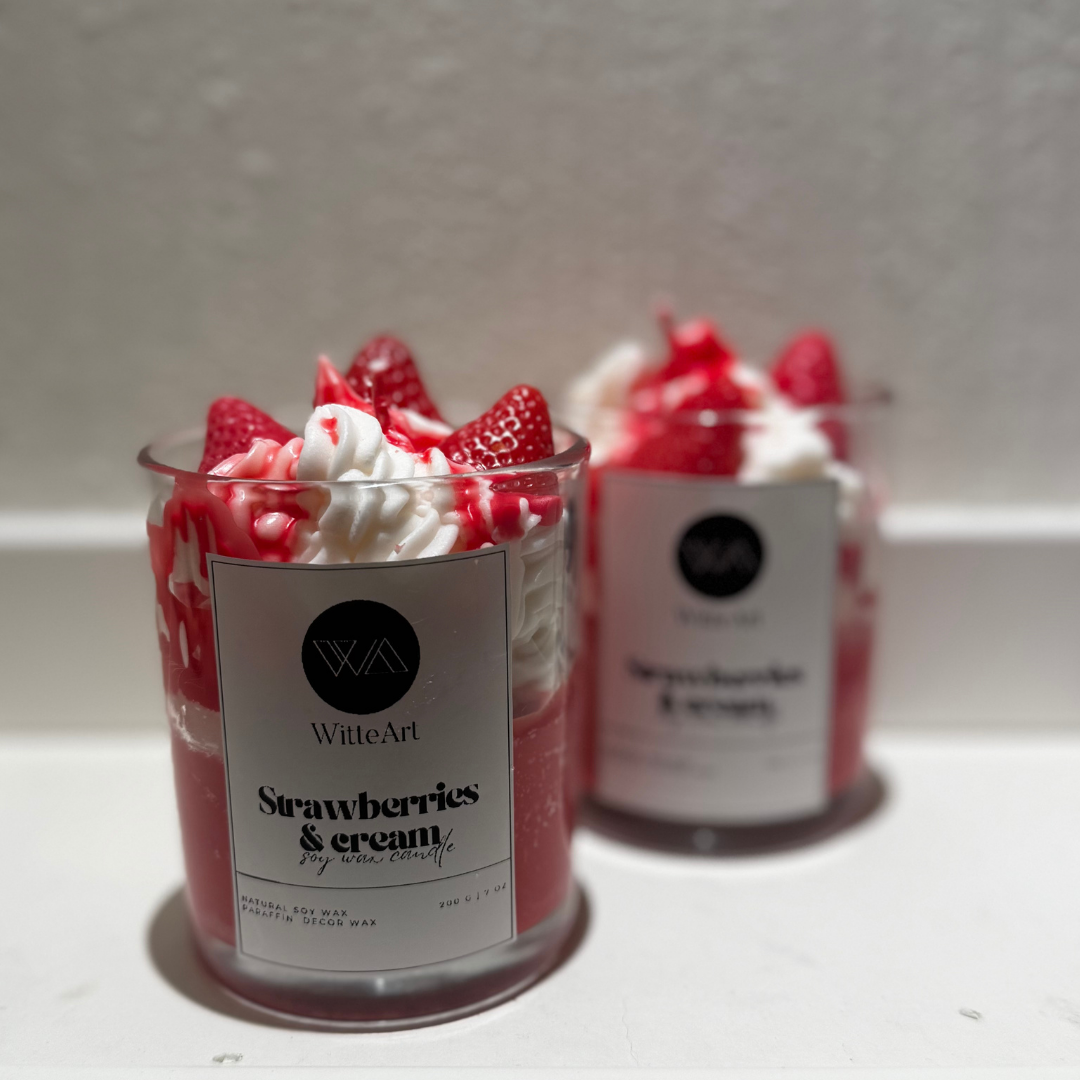 Strawberries & Cream Candle