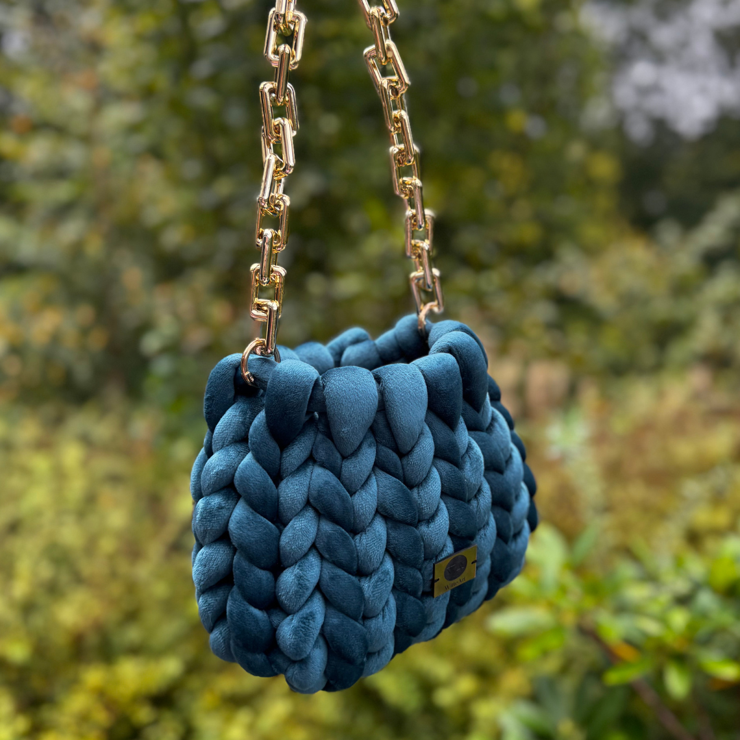 Bubble Bag Petrol Blue