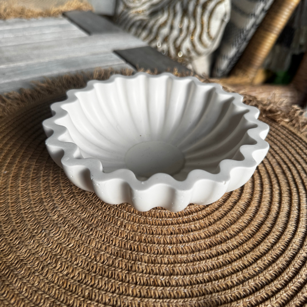 Waffle tray Small White