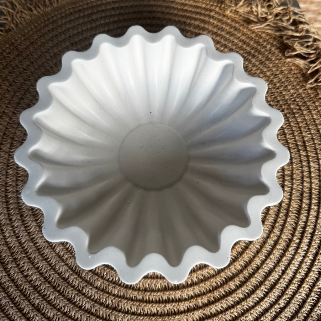 Waffle tray Small White