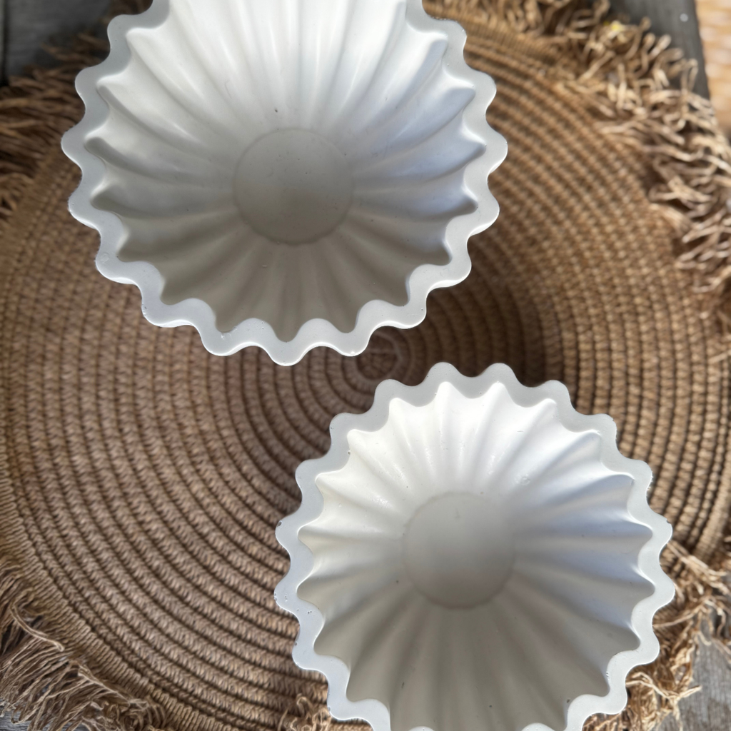 Waffle tray Small White