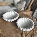 Waffle Tray Large White