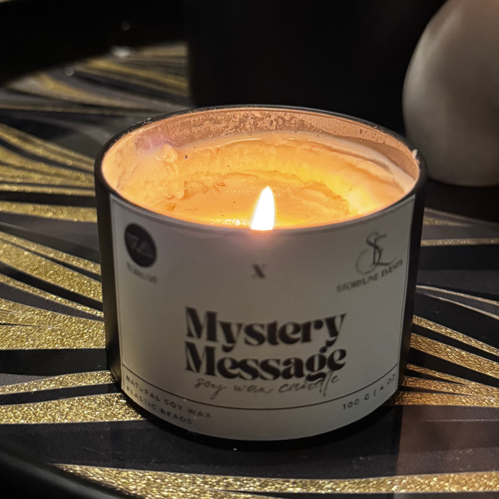 Mystery Message Candle - Witte Art