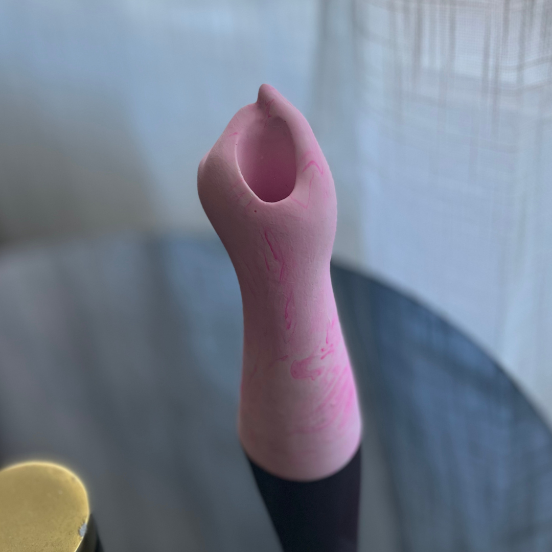 S T E L L A Vase pink marble