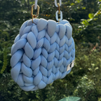 Bubble Bag Blue Large Chain