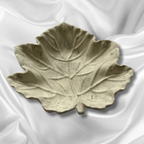 G A I A Leaf tray marble