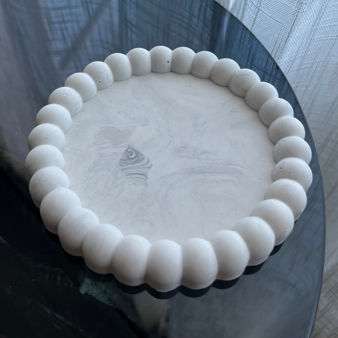 B O B B I  Tray Marble