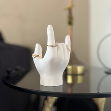 Load image into Gallery viewer, L O V E  Ring holder White
