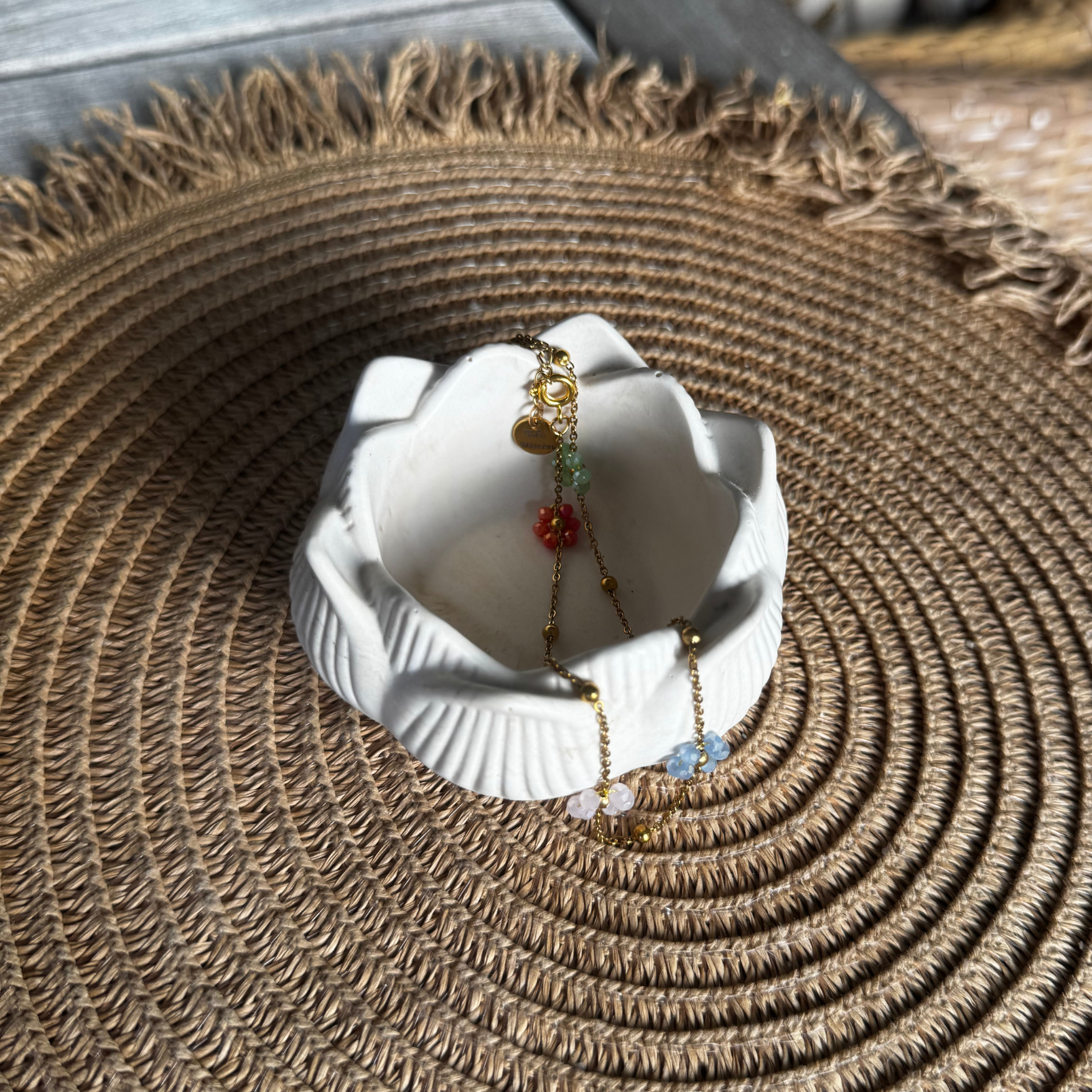 LOLA Candle holder White