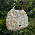 Bubble Bag White Cream