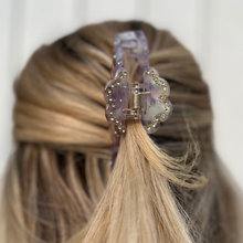 Load image into Gallery viewer, M O O N C H I L D hair claw purple
