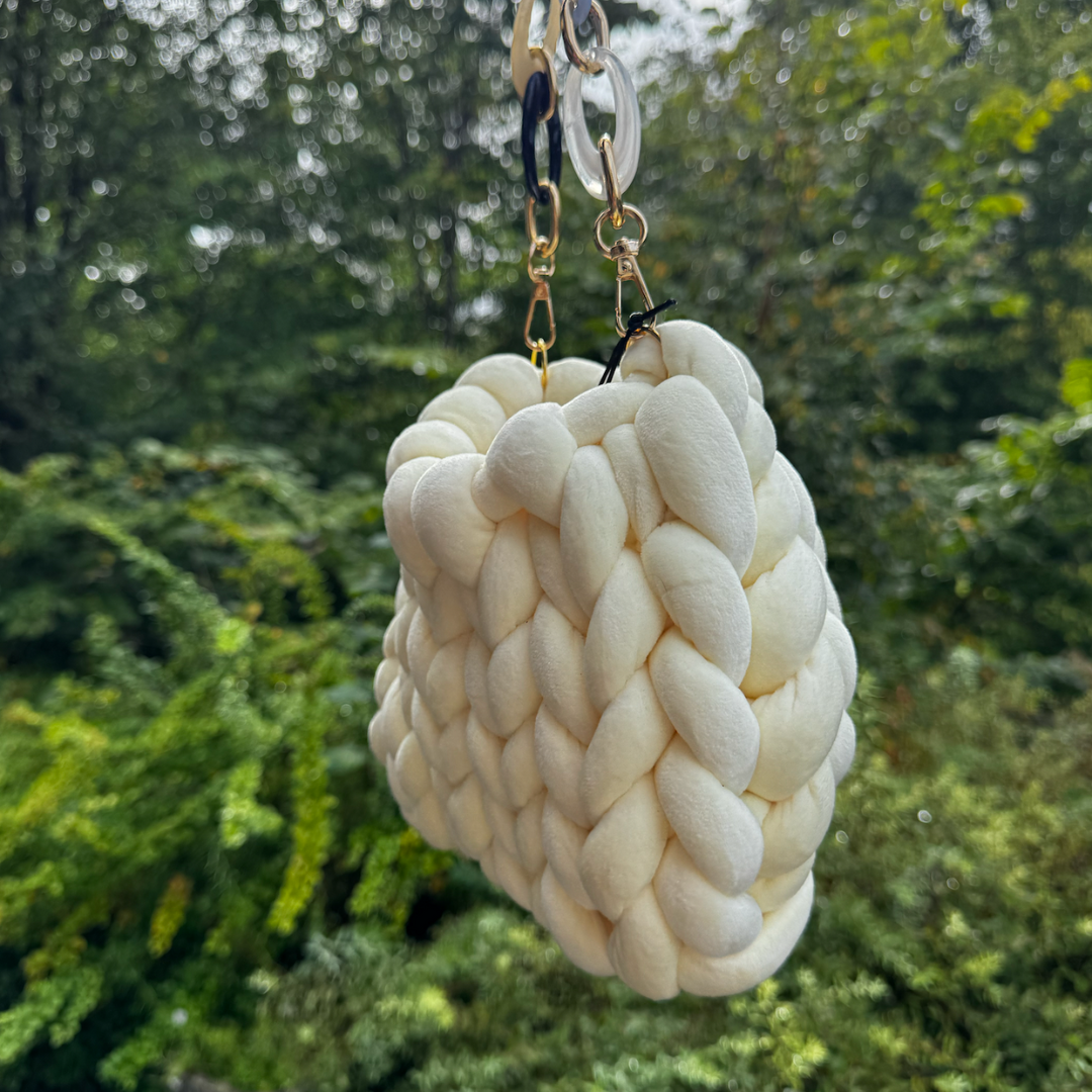 Bubble Bag White Cream