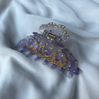 M O O N C H I L D hair claw purple