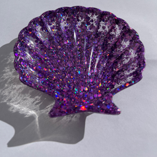 Load image into Gallery viewer, S H E L L Y Tray Purple Glitter - Witte Art
