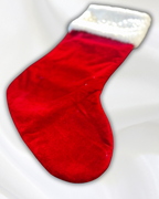 Christmas stocking with name - Red