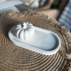 Decorative Pumpkin Small – White