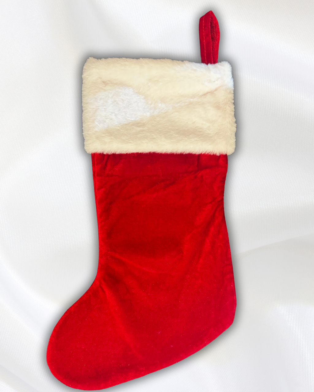 Christmas stocking with name - Red