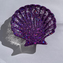 Load image into Gallery viewer, S H E L L Y Tray Purple Glitter - Witte Art
