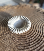 B E A Tray Beige Marble